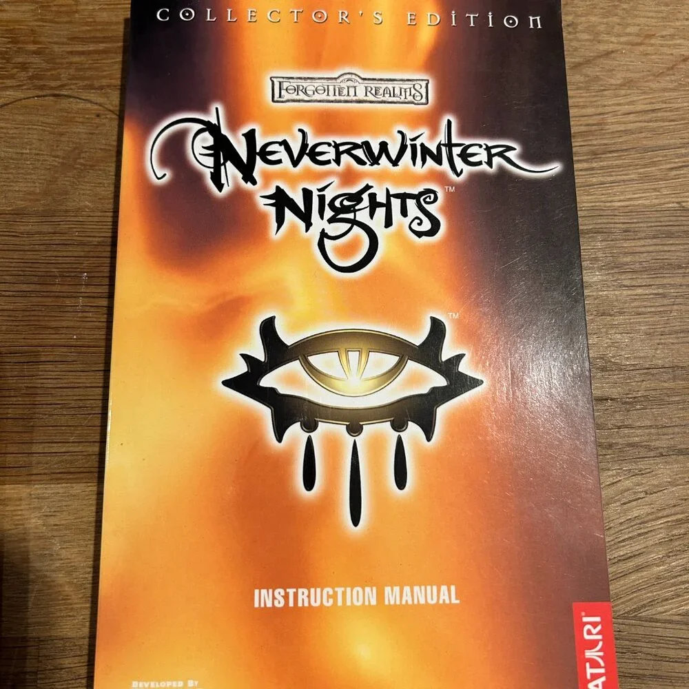 Neverwinter Nights: Collector's Edition (PC, 2002) Soundtrack Artbook, GAME